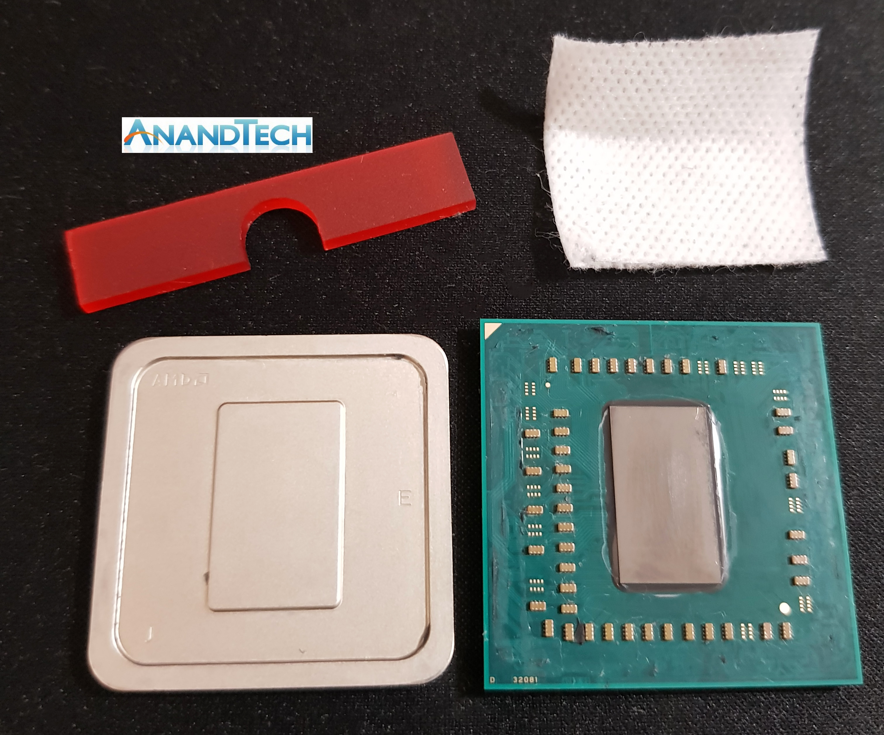 Delidding The AMD Ryzen 5 2400G Preparing The APU Delidding The